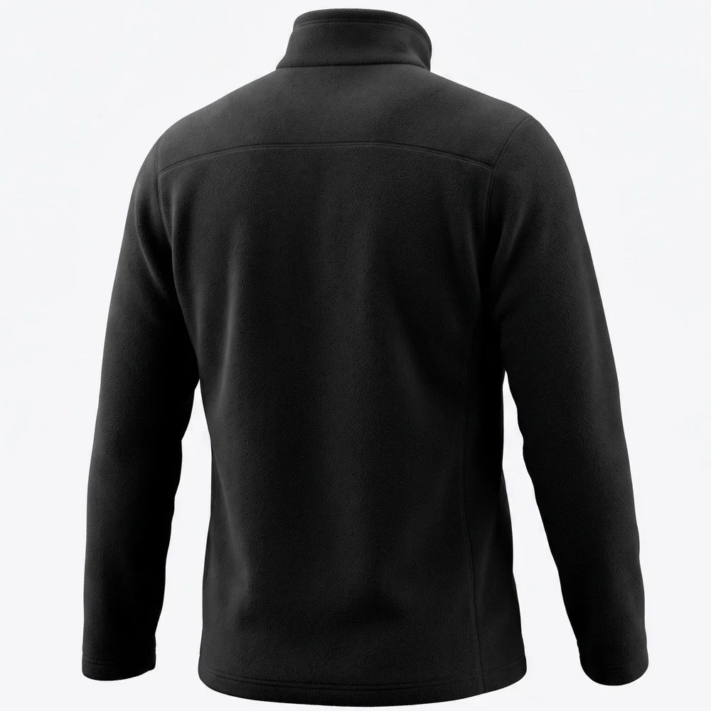 Patagonia Mens Micro D Quarter-Zip Fleece Pullover Black 26176 Size Large